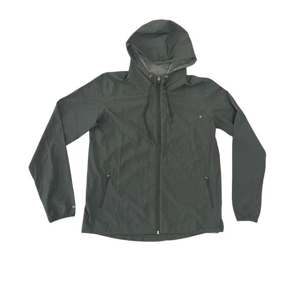 Vuori Jackets & Blazers - Vuori Trainer Shell Lightweight Hooded Zip Up Jacket SZ Small Athletic Outdoors